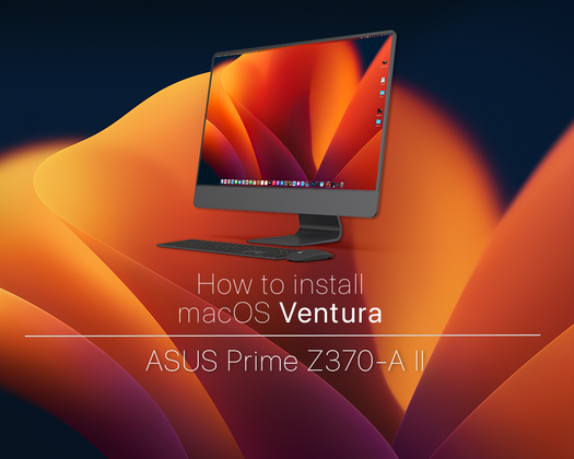 macOS Ventura auf ASUS Prime Z370A II